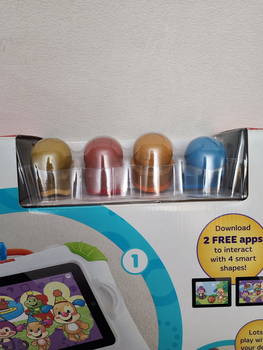 Fisher-Price Laugh & Learn Apptivity Creation Center - White with Green Accents - Picture 3 of 9